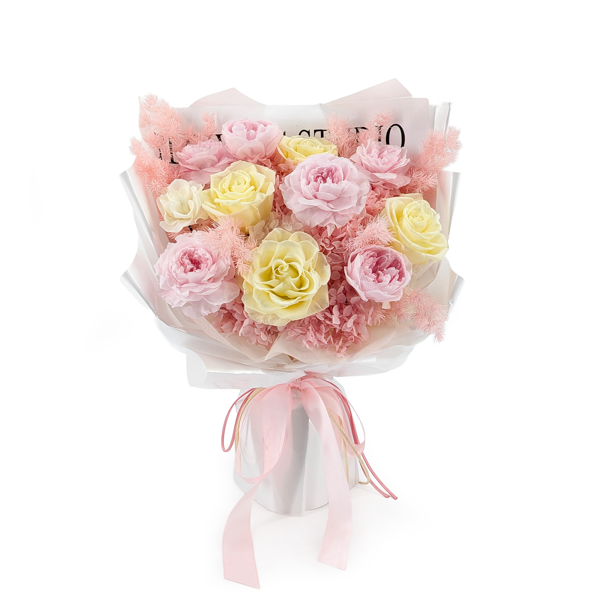 Bouquet Premium en boîte - EVERGIVE – A Lasting Gesture – Belle Majesty