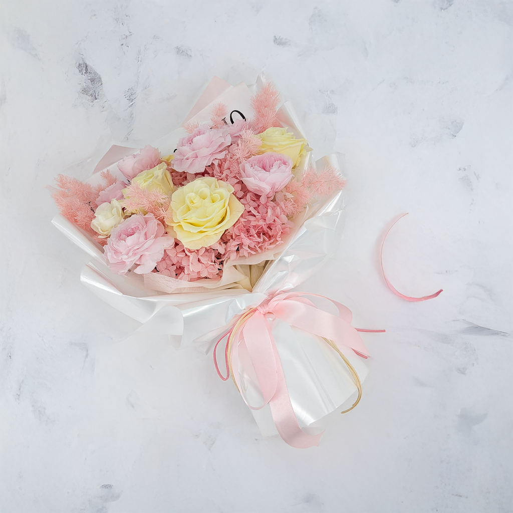 Bouquet Premium en boîte - EVERGIVE – A Lasting Gesture – Belle Majesty