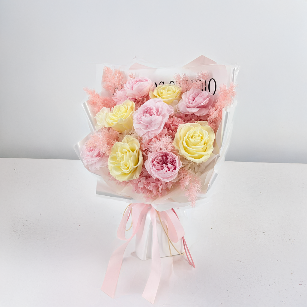 Bouquet Premium en boîte - EVERGIVE – A Lasting Gesture – Belle Majesty