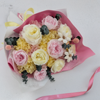 Bouquet Premium en boîte – EVERGIVE – A Lasting Gesture – Pearl Royal