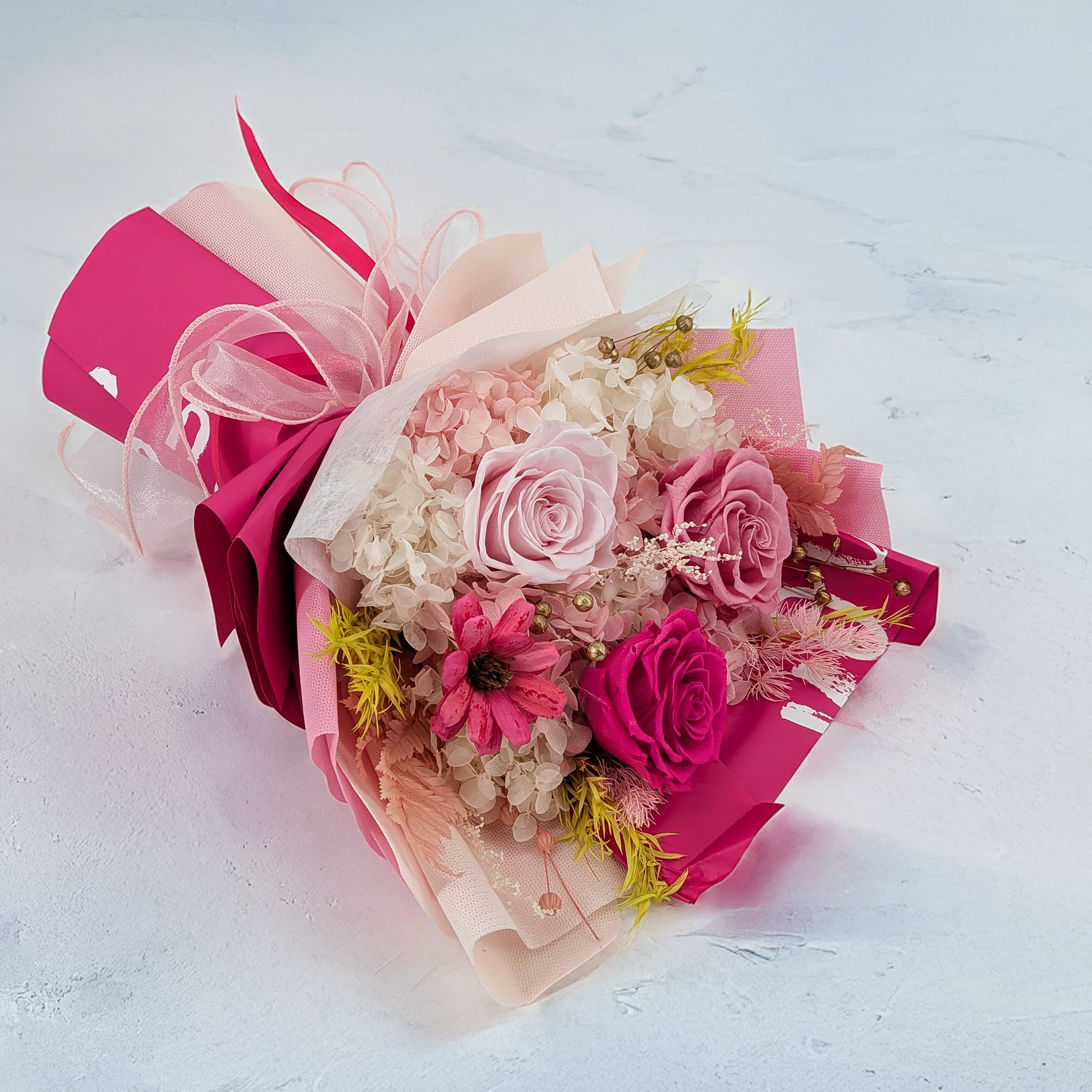 Bouquet Premium en boîte - EVERGIVE – A Lasting Gesture – Candy Charm