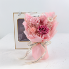 Bouquet Premium en boîte - EVERGIVE – A Lasting Gesture – Rose Grace