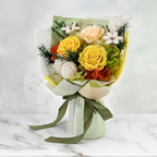 Bouquet Premium en boîte - EVERGIVE – A Lasting Gesture – Sunny Charm